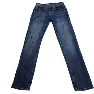 U.S. Polo Assn. Straight Leg Jeans Women 28x30 Blue Good Stretch Denim
